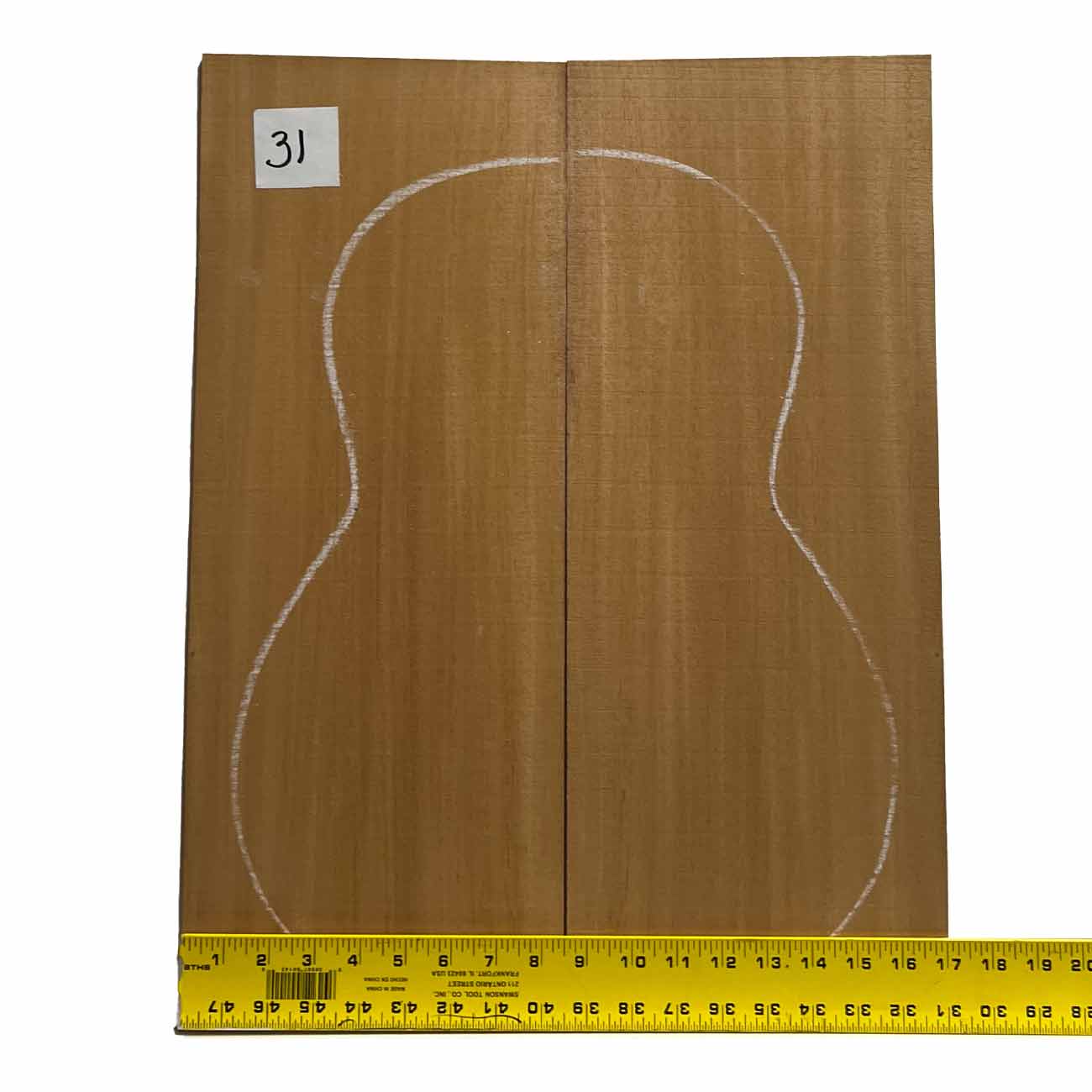 Fijian Mahogany Classical Guitar Back & Side Set #31 - Exotic Wood Zone - Buy online Across USA 