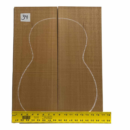 Fijian Mahogany Classical Guitar Back & Side Set #34 - Exotic Wood Zone - Buy online Across USA 