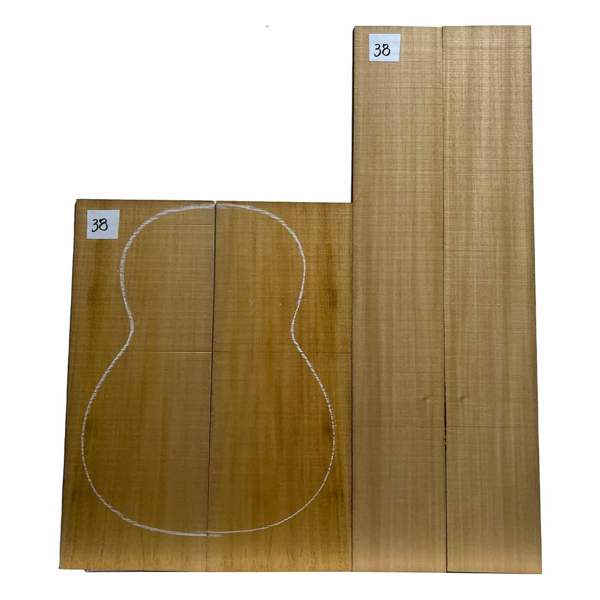 Fijian Mahogany Classical Guitar Back & Side Set #38 - Exotic Wood Zone - Buy online Across USA 