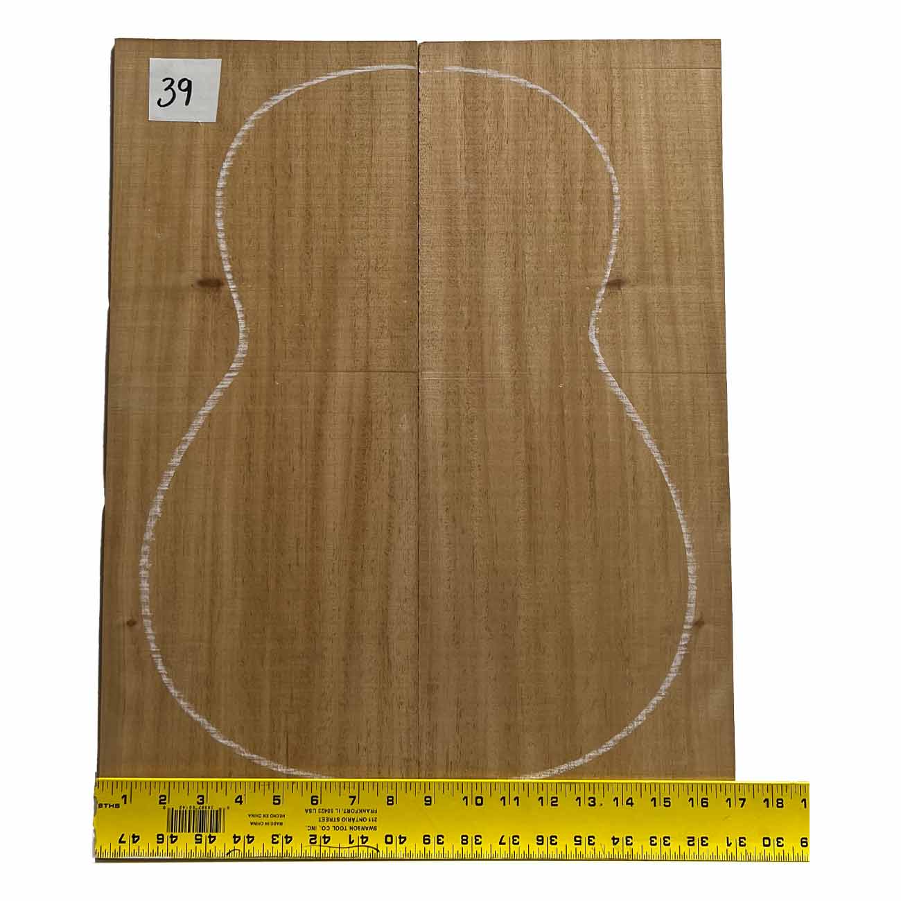 Fijian Mahogany Classical Guitar Back & Side Set #39 - Exotic Wood Zone - Buy online Across USA 