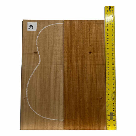 Fijian Mahogany Classical Guitar Back & Side Set #39 - Exotic Wood Zone - Buy online Across USA 