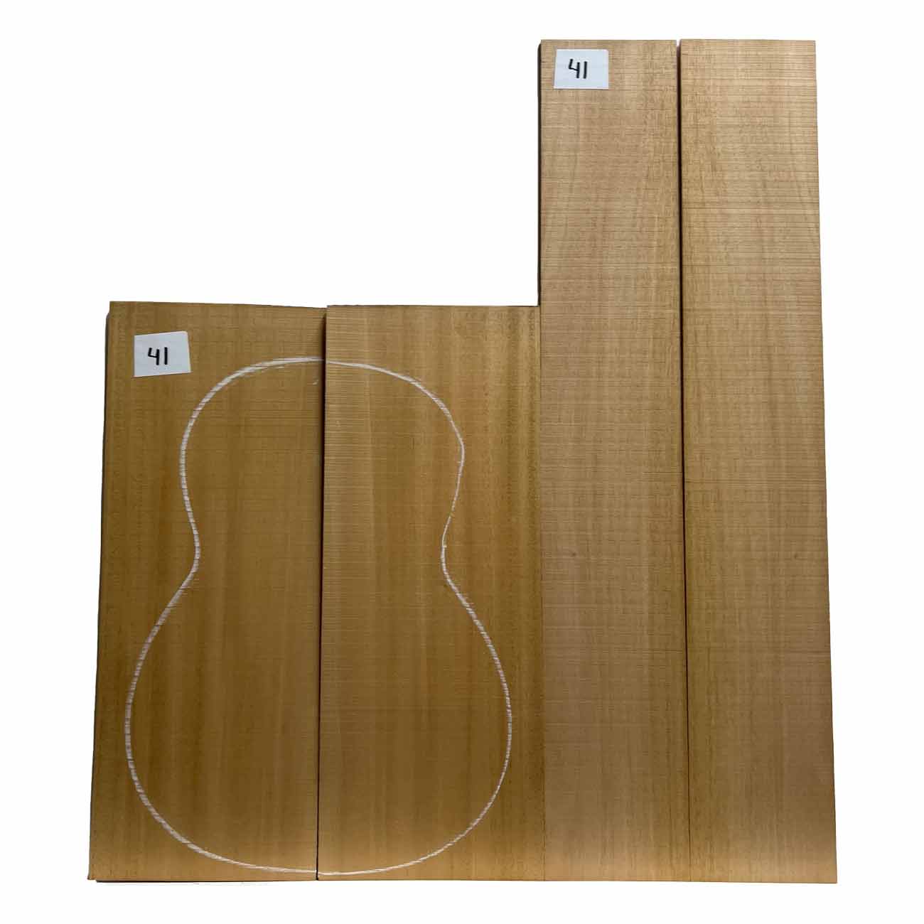 Fijian Mahogany Classical Guitar Back & Side Set #41 - Exotic Wood Zone - Buy online Across USA 