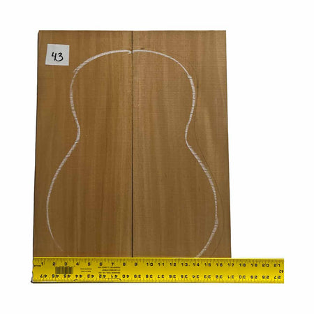 Fijian Mahogany Classical Guitar Back & Side Set #43 - Exotic Wood Zone - Buy online Across USA 