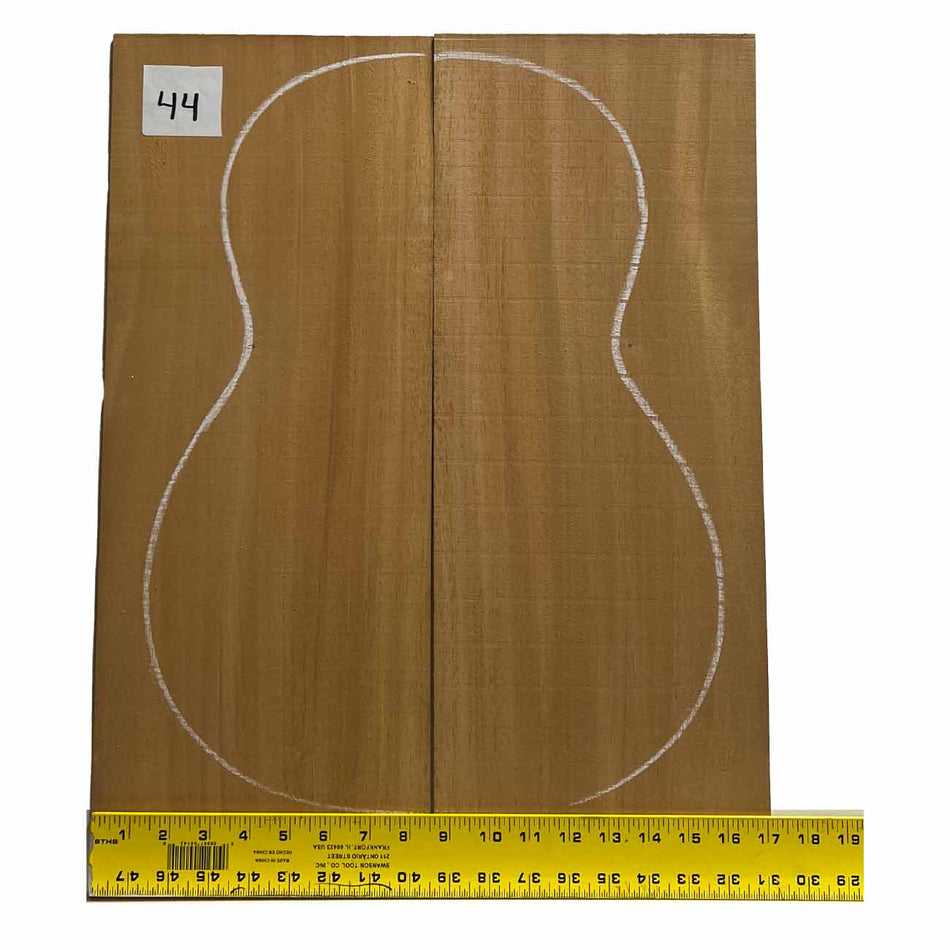 Fijian Mahogany Classical Guitar Back & Side Set #44 - Exotic Wood Zone - Buy online Across USA 