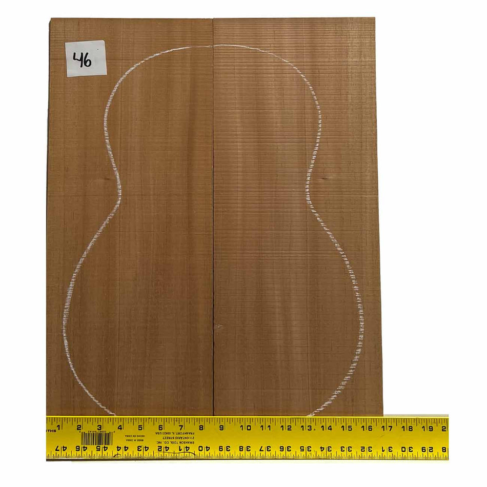 Fijian Mahogany Classical Guitar Back & Side Set #46 - Exotic Wood Zone - Buy online Across USA 