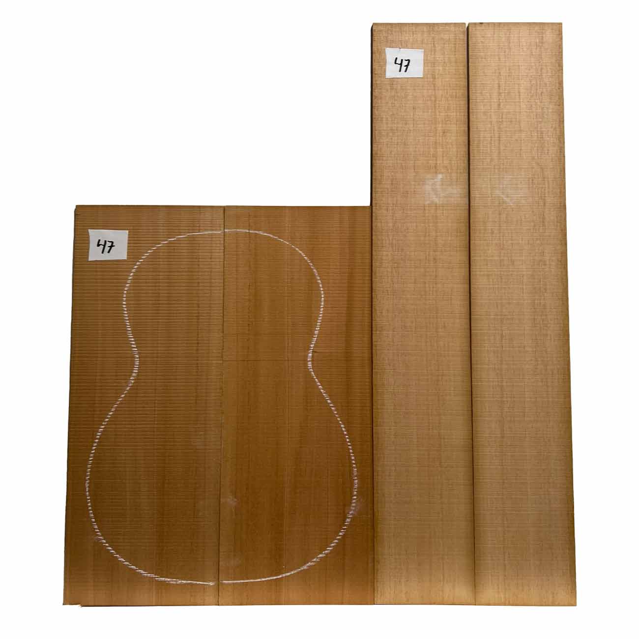 Fijian Mahogany Classical Guitar Back & Side Set #47 - Exotic Wood Zone - Buy online Across USA 