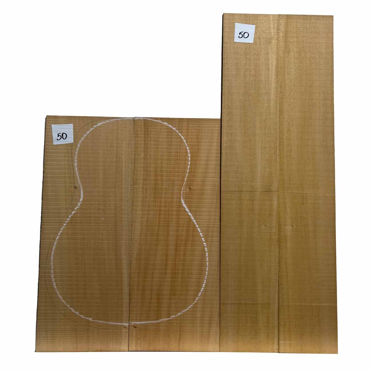 Fijian Mahogany Classical Guitar Back & Side Set #50 - Exotic Wood Zone - Buy online Across USA 