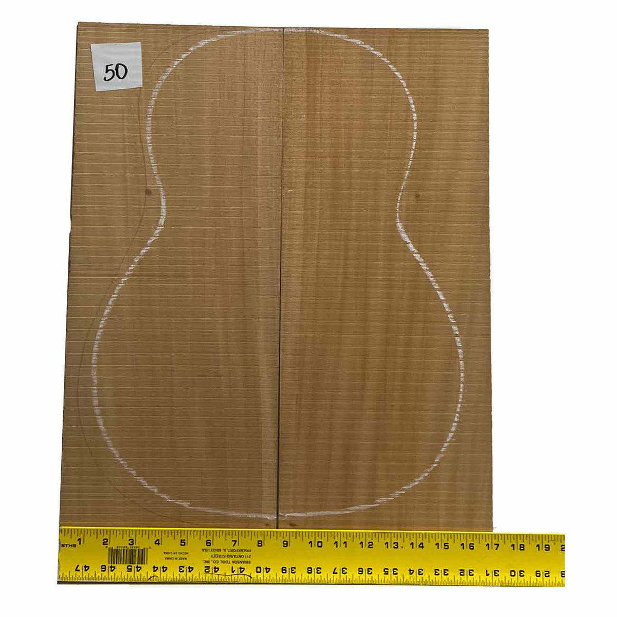 Fijian Mahogany Classical Guitar Back & Side Set #50 - Exotic Wood Zone - Buy online Across USA 