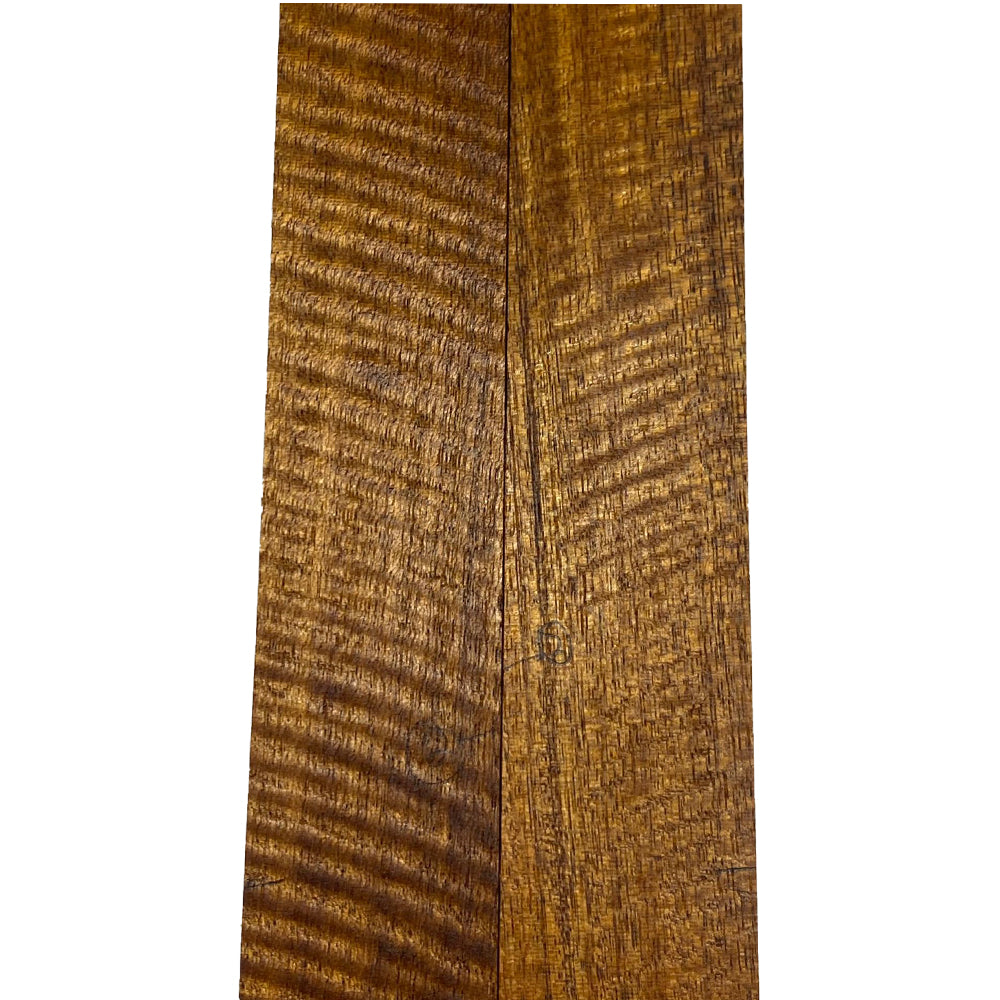 Flame Genuine Mahogany Exotic Rare Pool Cue Blanks 1-1/2&quot;x 1-1/2&quot;x 18&quot; - Exotic Wood Zone - Buy online Across USA 