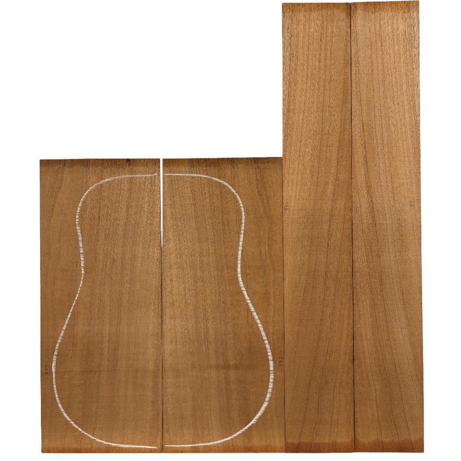 Genuine Mahogany Classical/OM Guitar Back & Side Sets