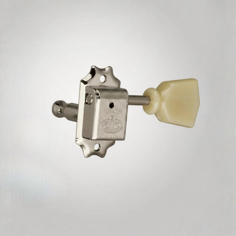 Gotoh Deluxe Vintage G-Style Guitar Tuners – 1:15 Ratio| 3L+3R - Nickel Finish