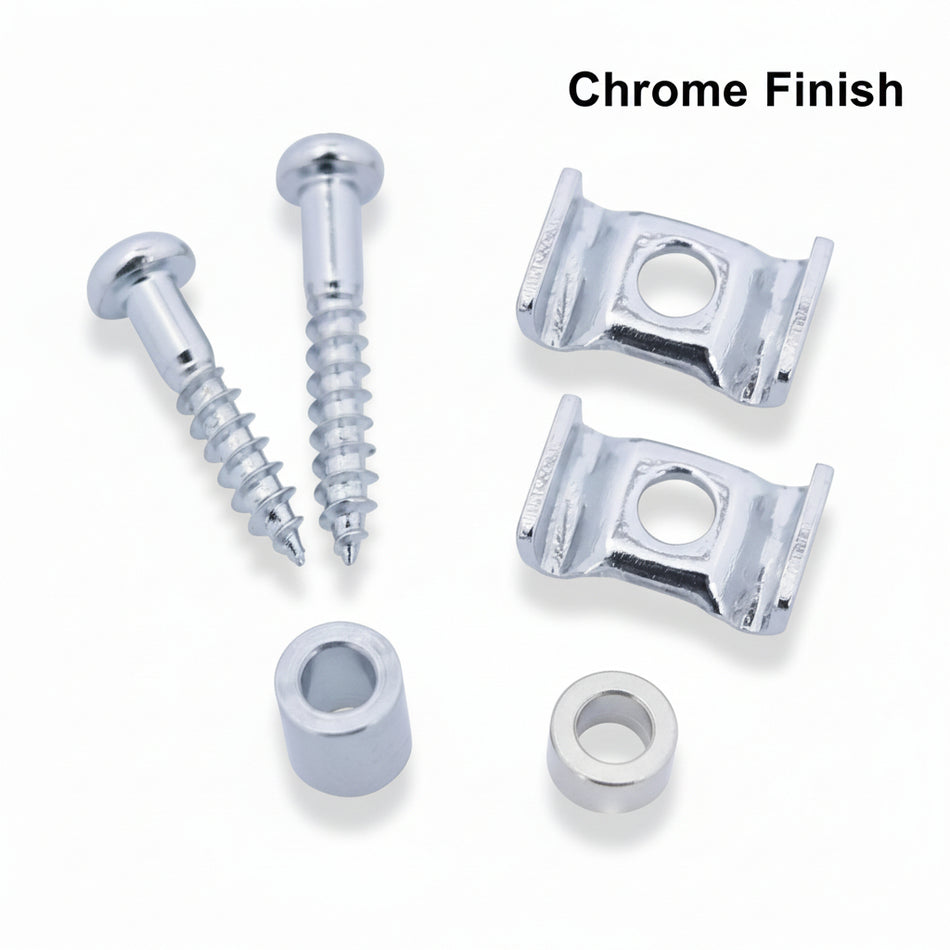 Gotoh Stamped Steel String Tree Retainer Set - Chrome Finish (RG105/RG130)