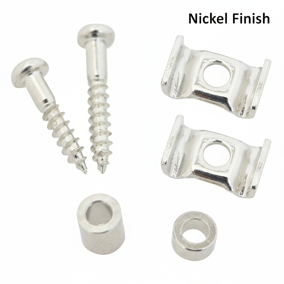 Gotoh Stamped Steel String Tree Retainer Set - Nickel Finish (RG105/RG130)