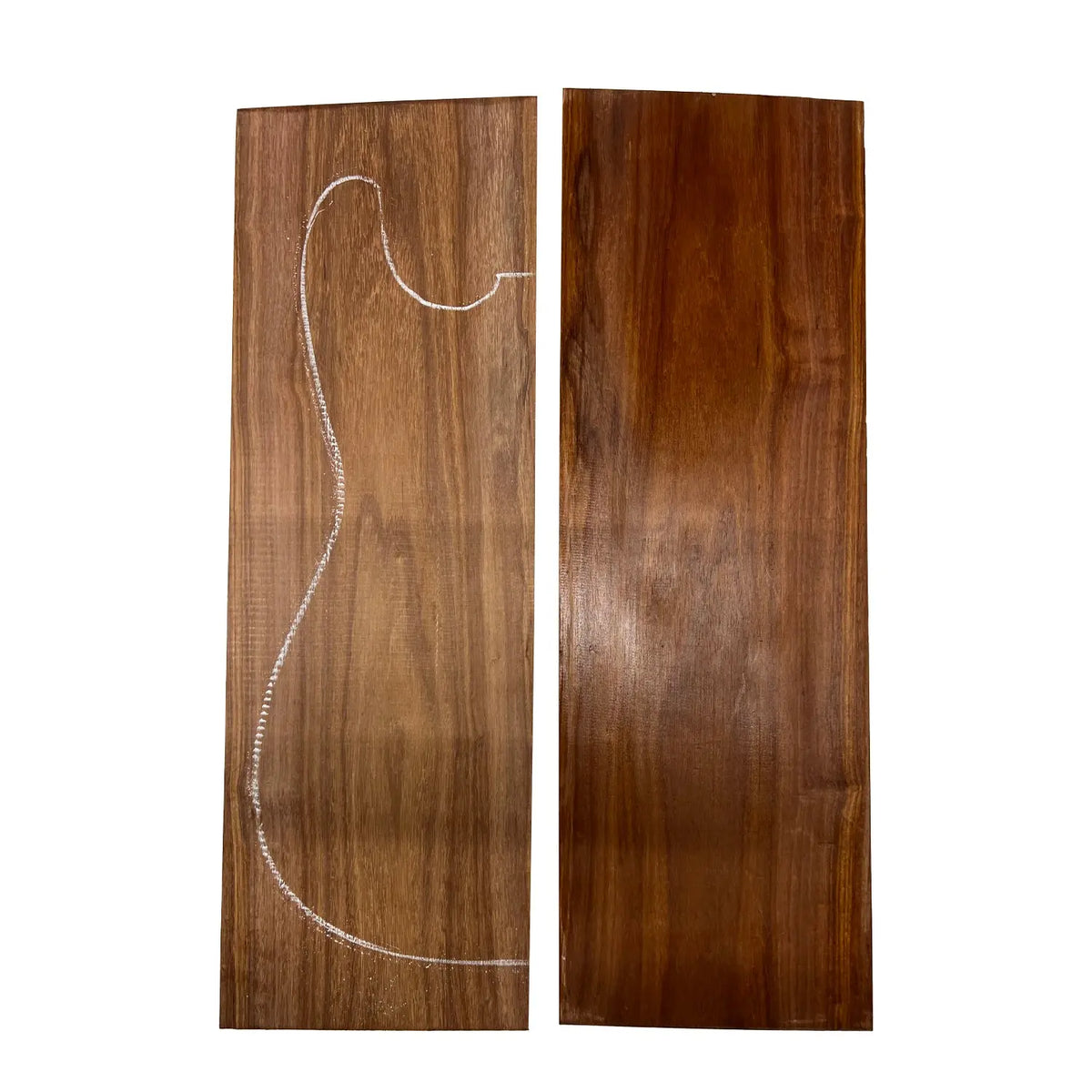 Granadillo Bookmatched Guitar Drop Tops 21" x 7" x 1/4" - Exotic Wood Zone - Buy online Across USA 