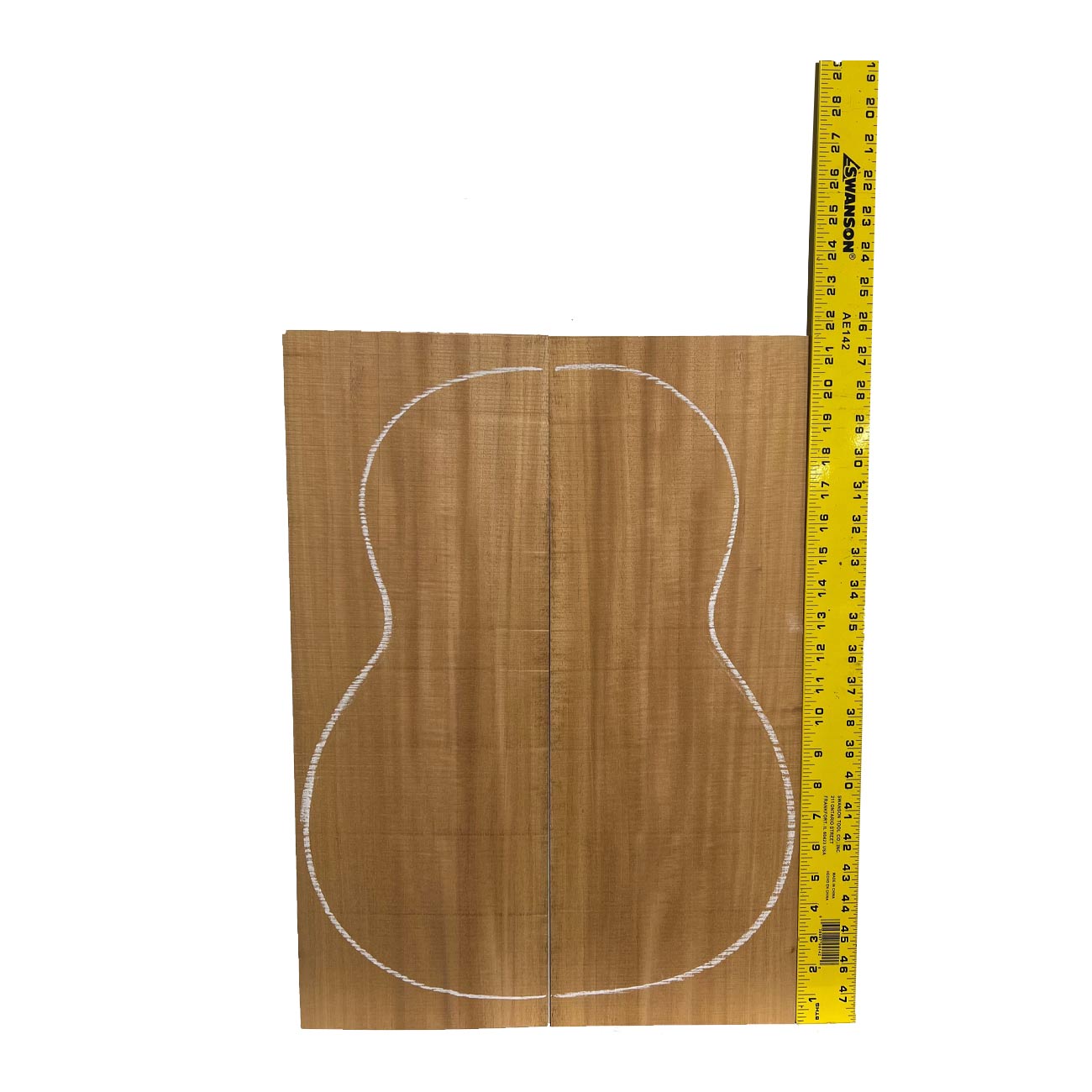 Fijian Plantation Honduran Mahogany Guitar Back Set - Exotic Wood Zone - Buy online Across USA 