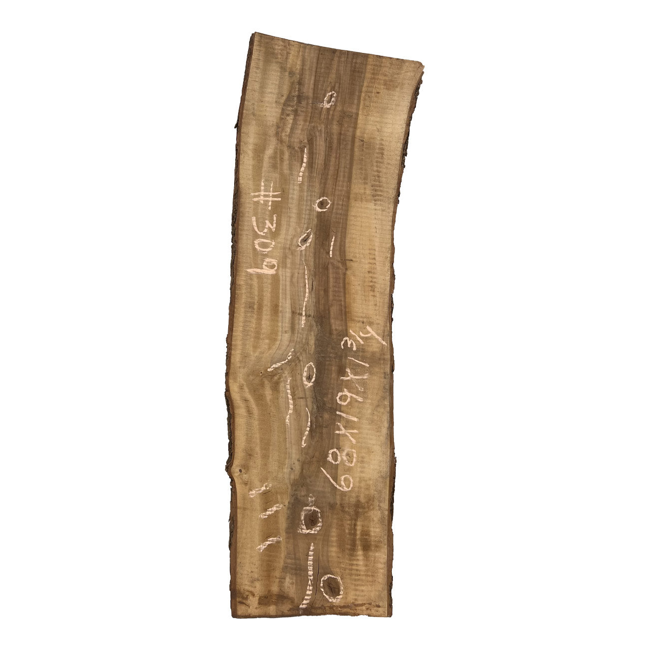 Beautiful Honey Locust Live Edge Slab - 68"x19"x1-3/4" #309 - Exotic Wood Zone - Buy online Across USA 