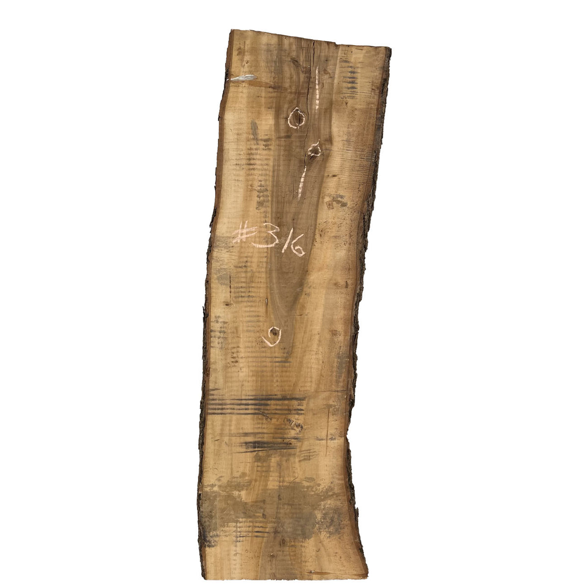 Beautiful Honey Locust Live Edge Slab - 69"x 18"x 2"  #316 - Exotic Wood Zone - Buy online Across USA 