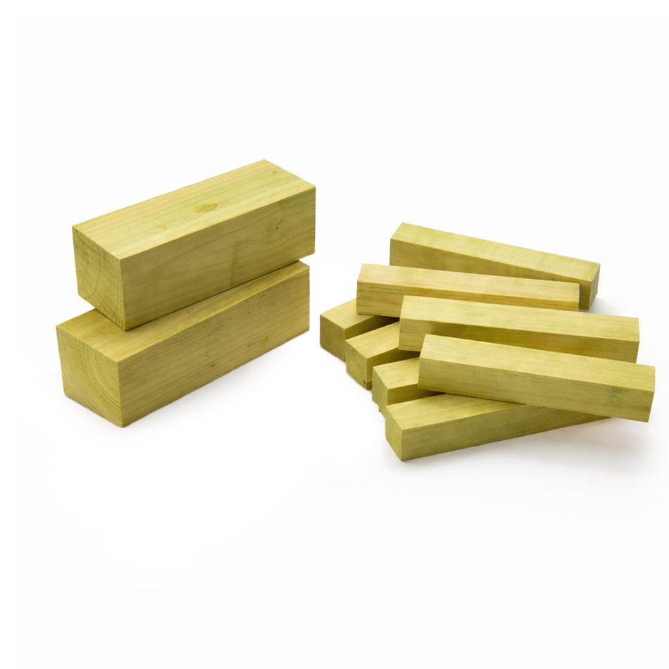 Basswood Carving Blocks – 8 Pack of 1.25 - Madagascar Basswood Carving Blocks – 8 Pack of 1.25 - Madagascar