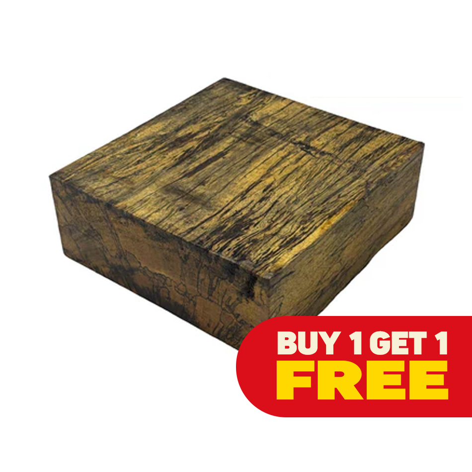 Spalted Tamarind Bowl Blank 4" x 4" x 2" (Buy 1 + Get 1 FREE)
