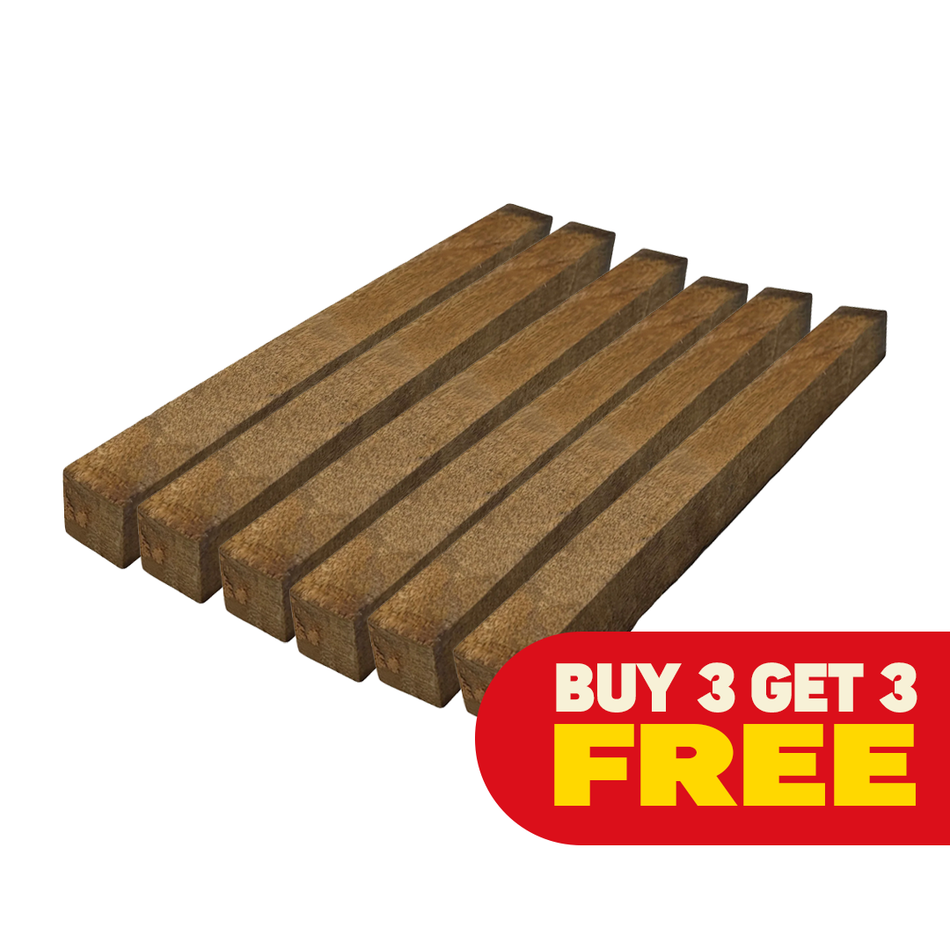 Mango Wood Chopping/Cutting Board Blank 1" x 1" x 12" (Buy 3 + Get 3 FREE)