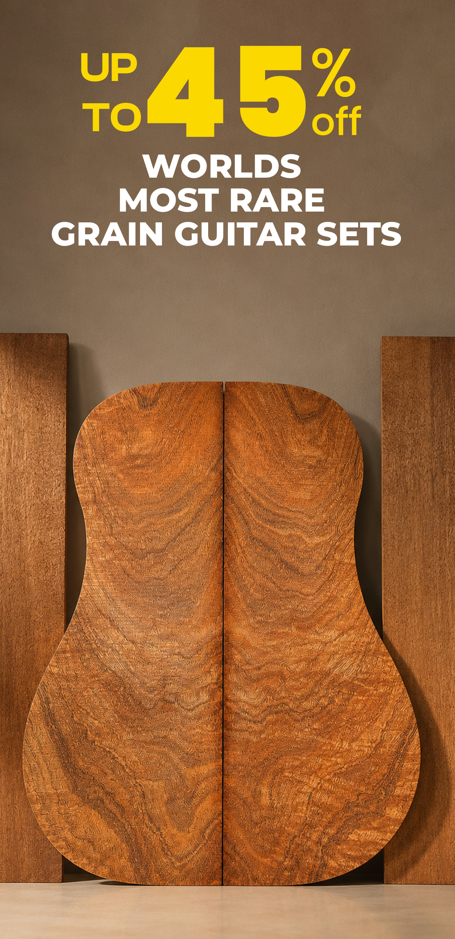 rare grain guitar sets