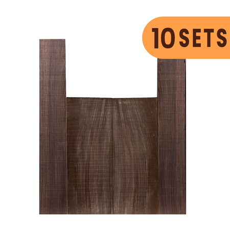 Pack of 5, East Indian Rosewood Dreadnought/Classical Guitar Set Exotic Wood Zone 