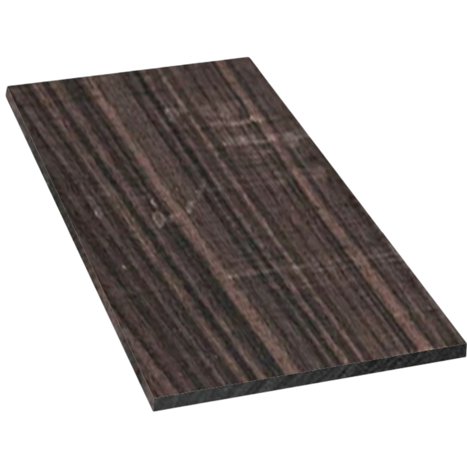 East Indian Rosewood Guitar Headplate Wood Blank 8" x 4" x 1/8"