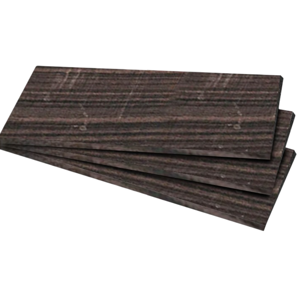 East Indian Rosewood Guitar Headplate Wood Blank 8" x 4" x 1/8"