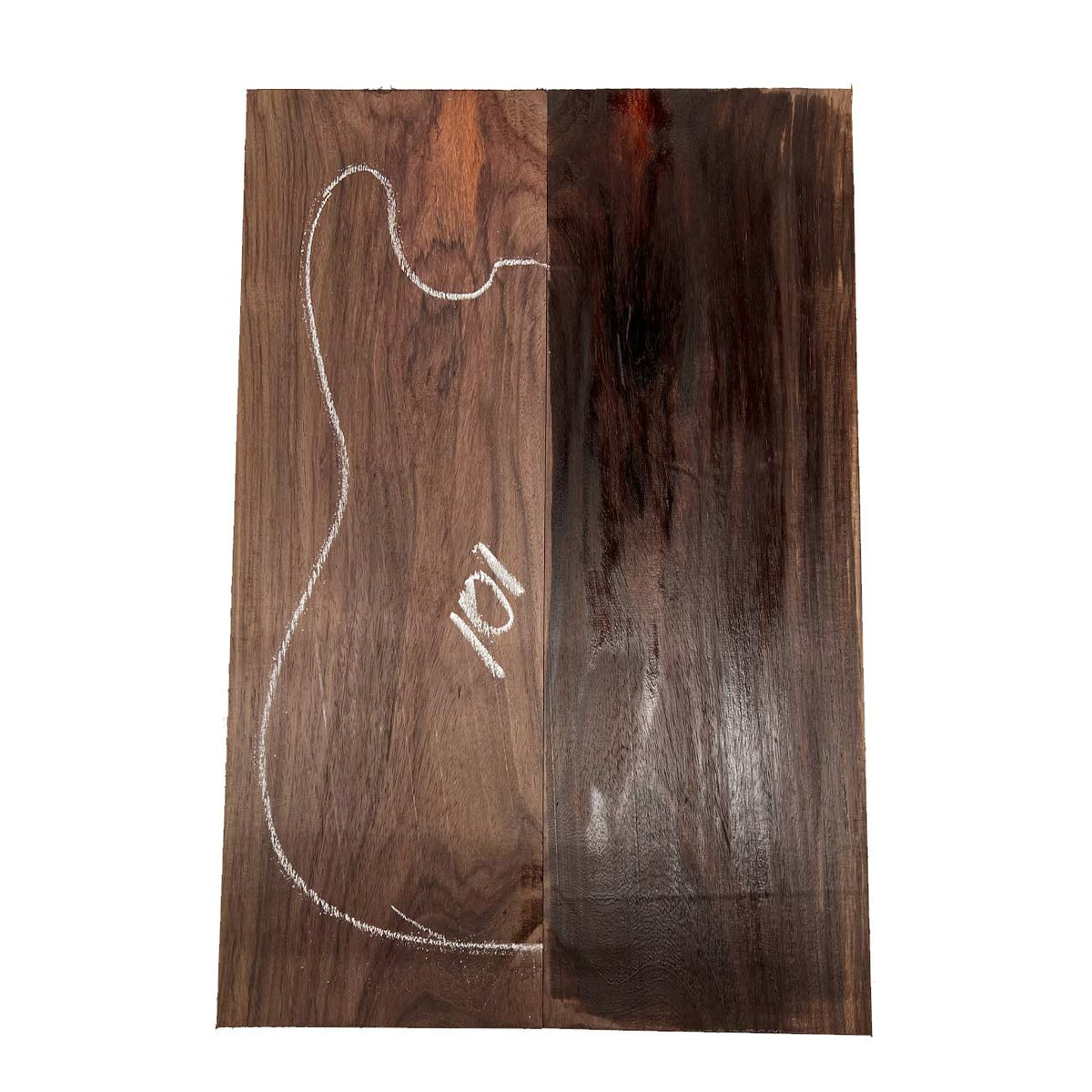 East Indian Rosewood Electric Guitar Drop Top | Book Matched Sets #101 - Exotic Wood Zone - Buy online Across USA