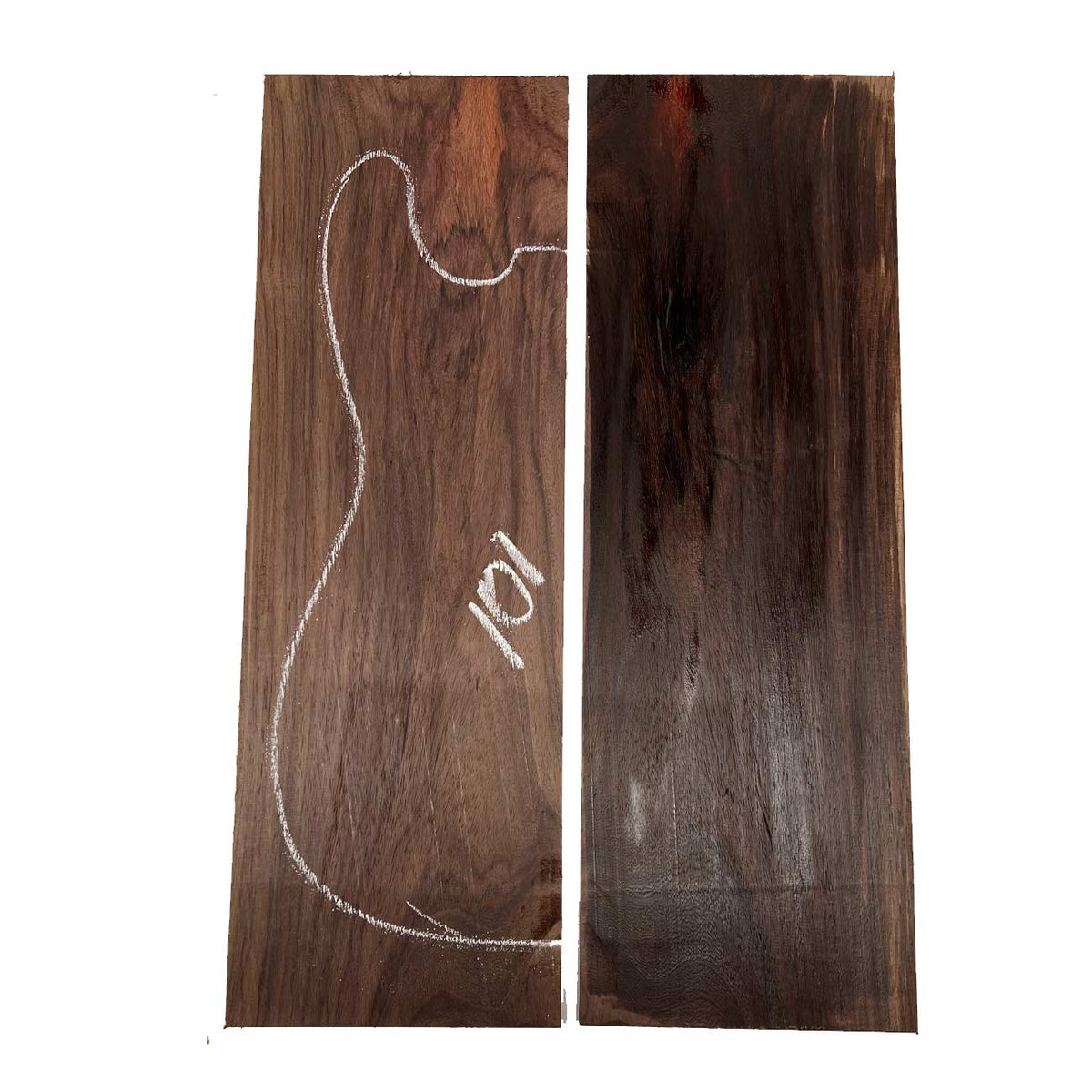 East Indian Rosewood Electric Guitar Drop Top | Book Matched Sets #101 - Exotic Wood Zone - Buy online Across USA