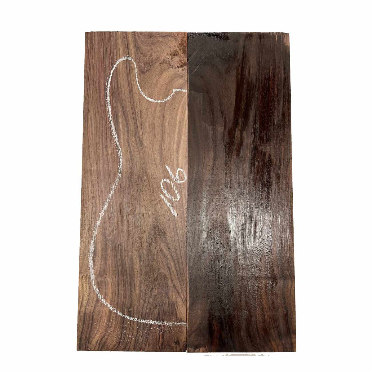 East Indian Rosewood Electric Guitar Drop Top | Book Matched Sets #106 - Exotic Wood Zone - Buy online Across USA