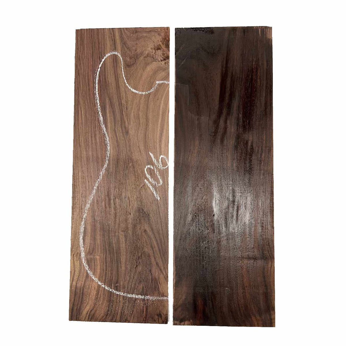 East Indian Rosewood Electric Guitar Drop Top | Book Matched Sets #106 - Exotic Wood Zone - Buy online Across USA