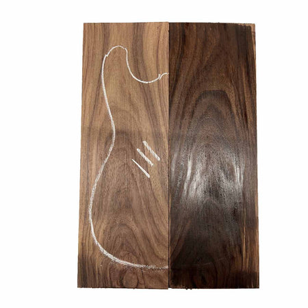 East Indian Rosewood Electric Guitar Drop Top | Book Matched Sets #111 - Exotic Wood Zone - Buy online Across USA