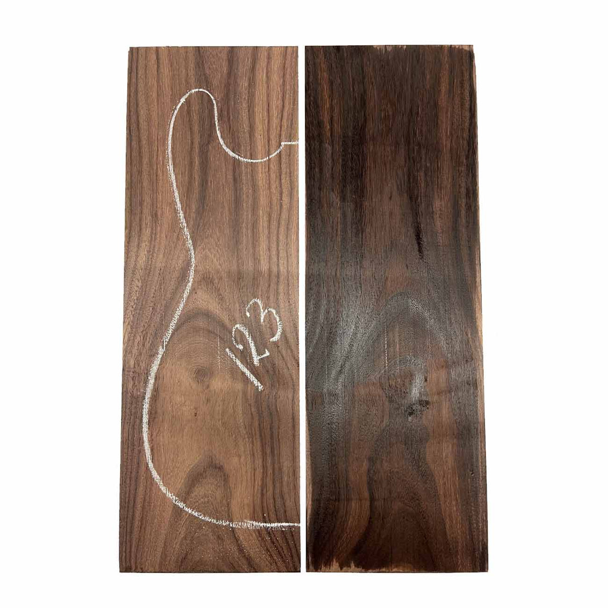 East Indian Rosewood Electric Guitar Drop Top | Book Matched Sets #123 - Exotic Wood Zone - Buy online Across USA