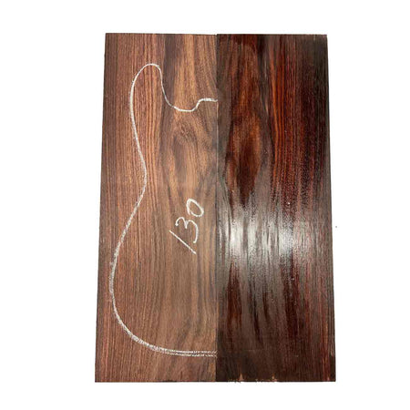 East Indian Rosewood Electric Guitar Drop Top | Book Matched Sets #130 - Exotic Wood Zone - Buy online Across USA