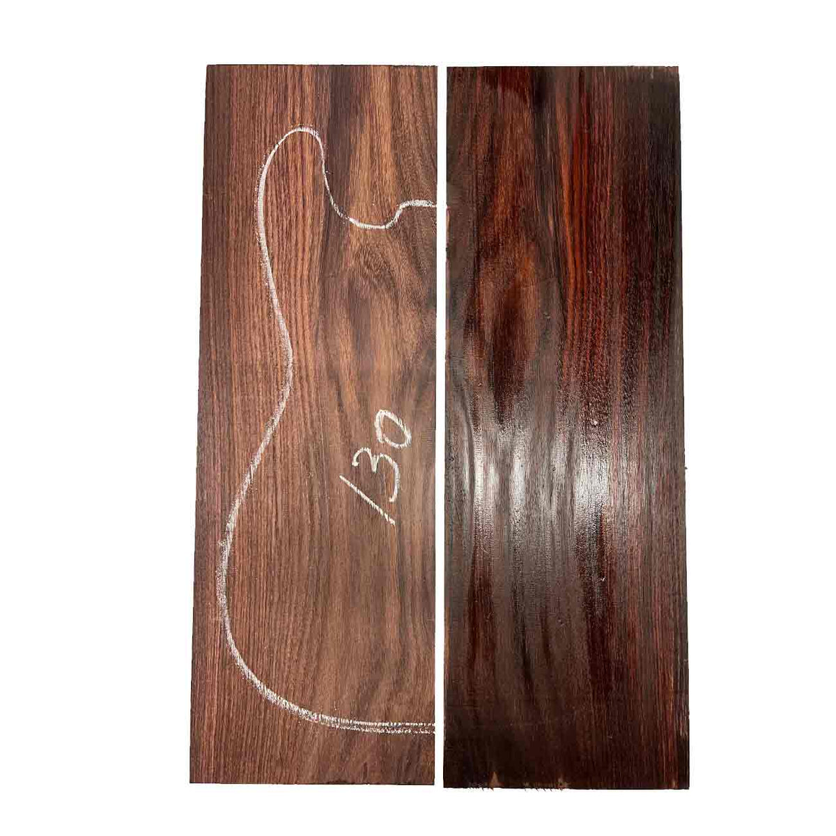 East Indian Rosewood Electric Guitar Drop Top | Book Matched Sets #130 - Exotic Wood Zone - Buy online Across USA