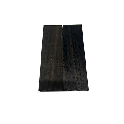 Gaboon Ebony Wood Knife Blanks/Knife Scales Bookmatched  5&quot;x1-1/2&quot;x3/8&quot; - Exotic Wood Zone - Buy online Across USA 