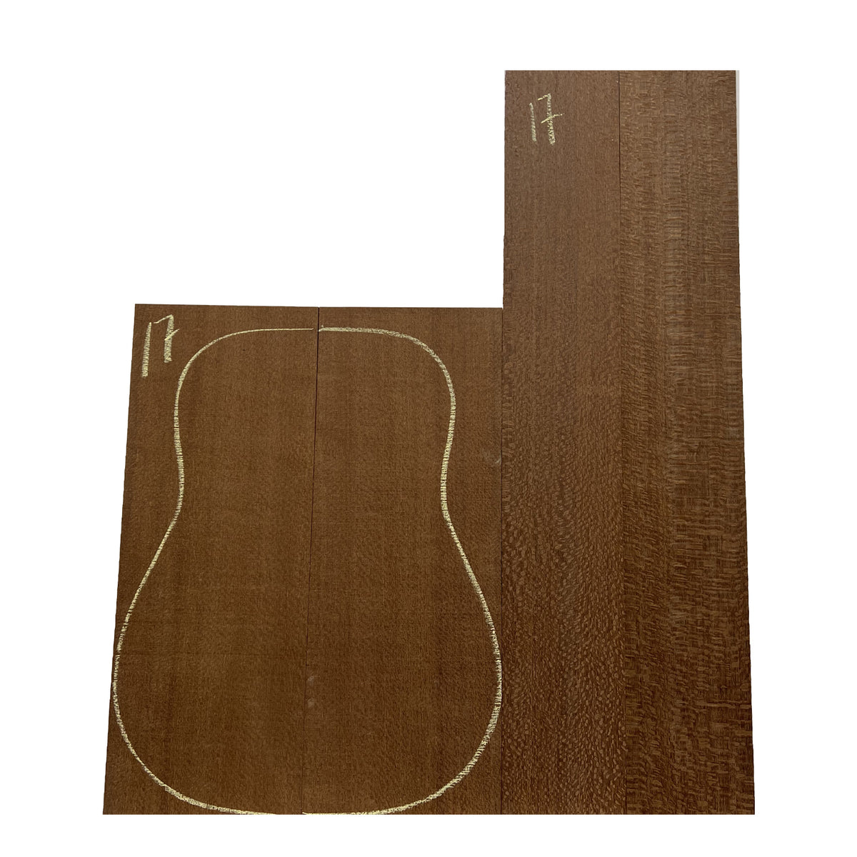 Leopardwood  Acoustic Dreadnought Guitar Back and Sides Sets #17 - Exotic Wood Zone - Buy online Across USA 