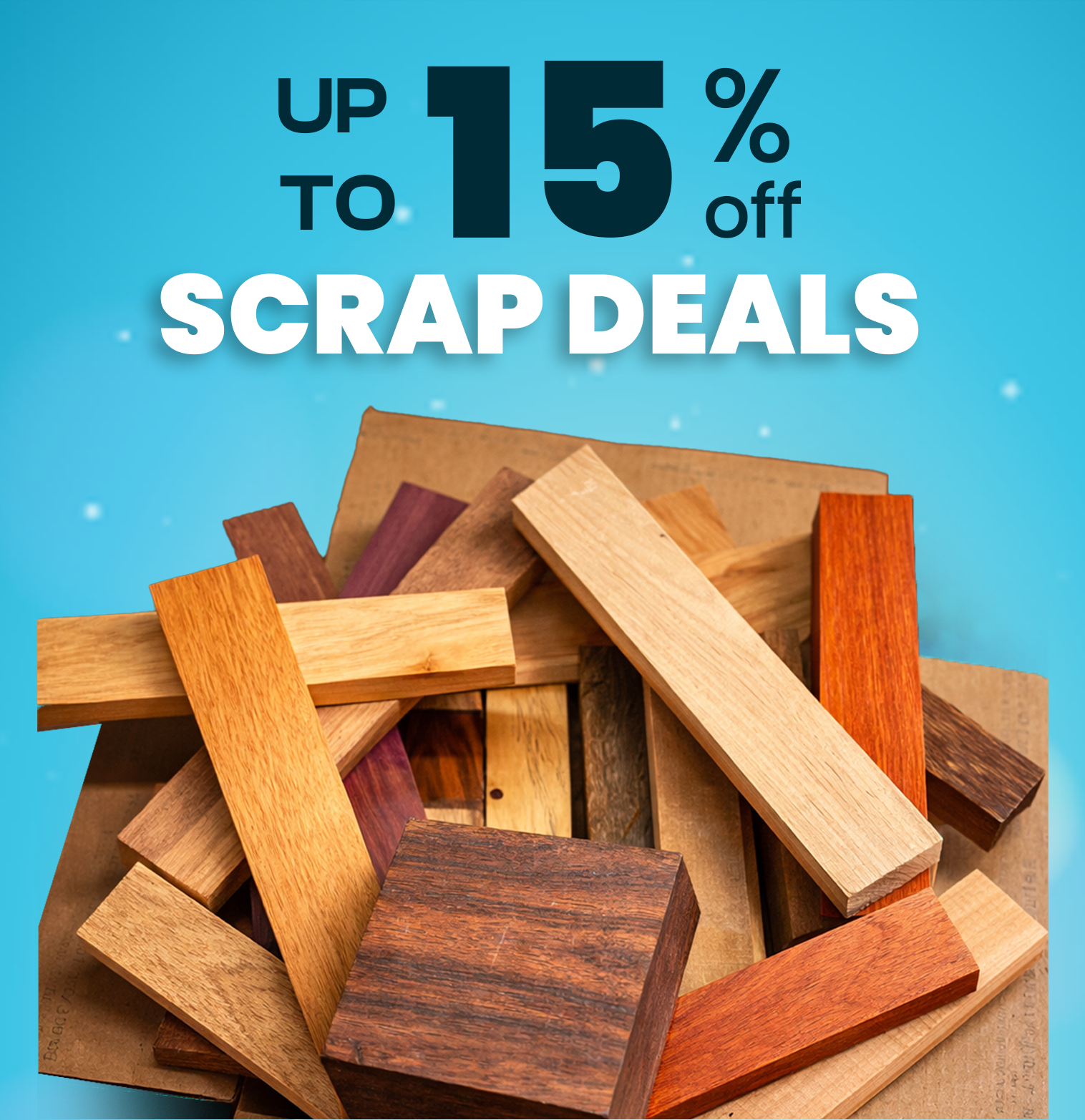 scrap woods on sale
