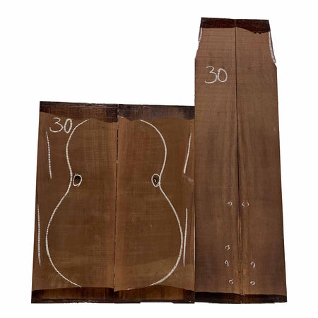 Madagascar Rosewood Classical Guitar Back & Side Seconds Set #30 - Exotic Wood Zone - Buy online Across USA 