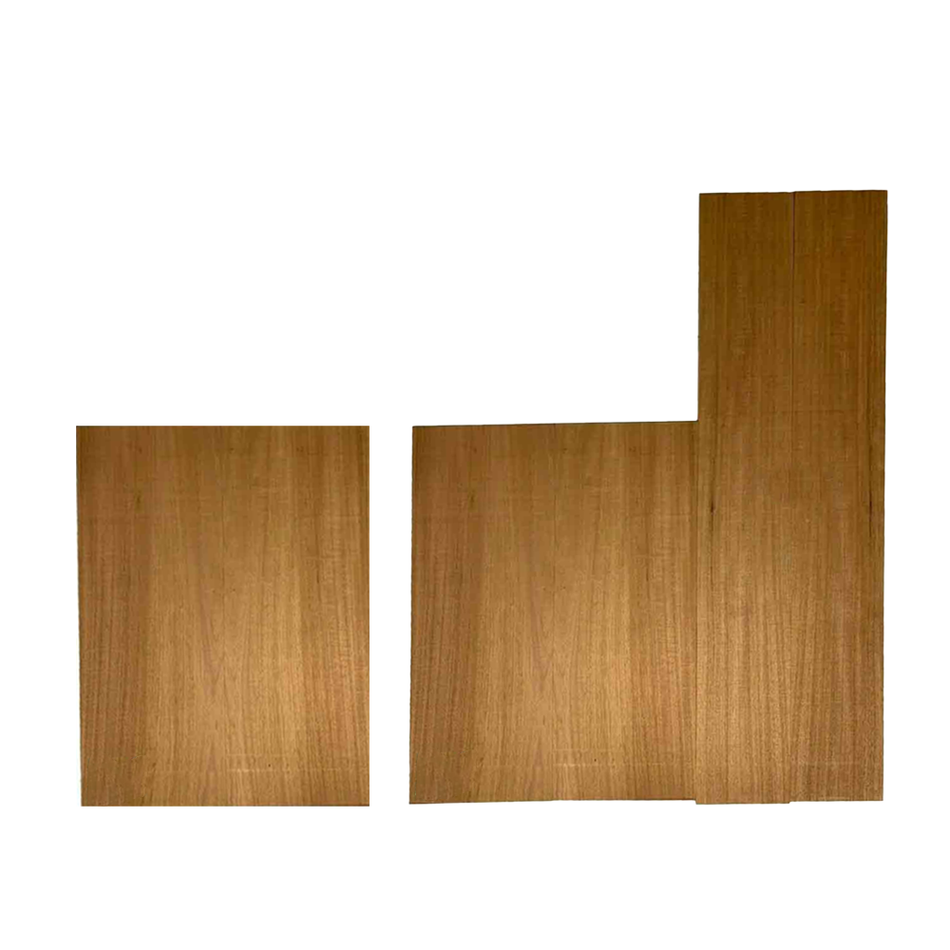 African Mahogany Parlor Guitar Back & Side Set + Top Sets - Exotic Wood Zone - Buy online Across USA 