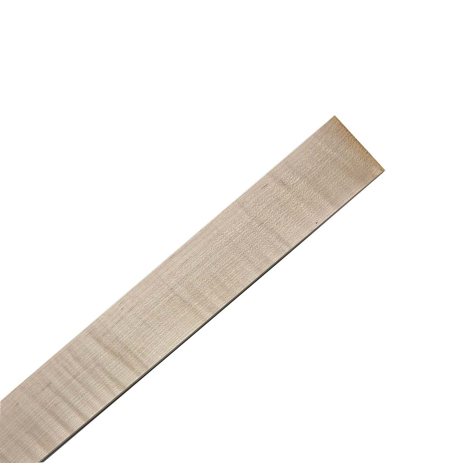 Flame Hard Maple Guitar Fingerboard (AAA/AAAA Grade)- 21” x 2-1/2” x 3/8”
