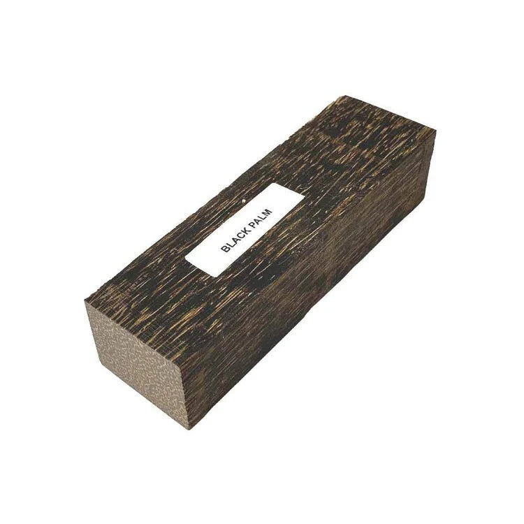 Black Palm Hobby Wood/ Turning Wood Blanks 1 x 1 x 12 inches - Exotic Wood Zone - Buy online Across USA 