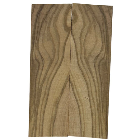 Olivewood Knife Scale Blank- 5 x 1-1/2 x 3/8 Inch- Wood Handle Material for Knives, Tools, and Grips (Bookmatched) - Exotic Wood Zone