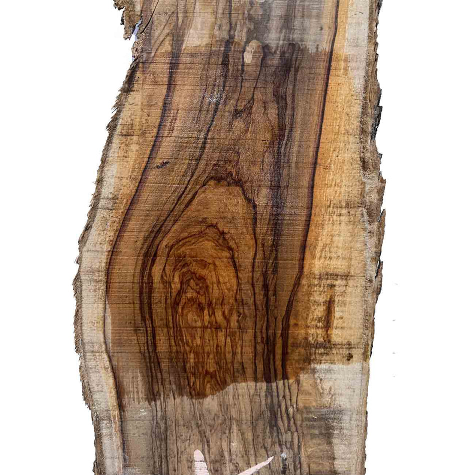 Beautiful Olivewood Live Edge Slab- 84"x6"x1" #249 - Exotic Wood Zone - Buy online Across USA 