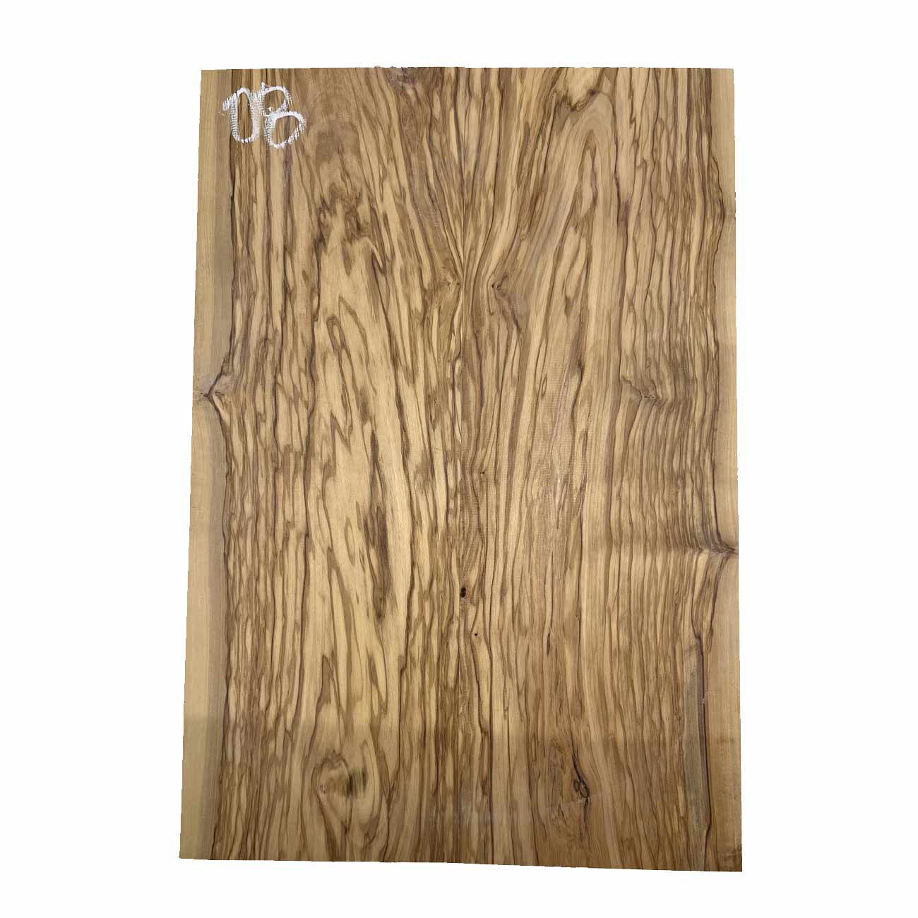 Olivewood Bookmatched Guitar Drop Tops 21"x 7-1/4"x 3/8" #08 - Exotic Wood Zone - Buy online Across USA 