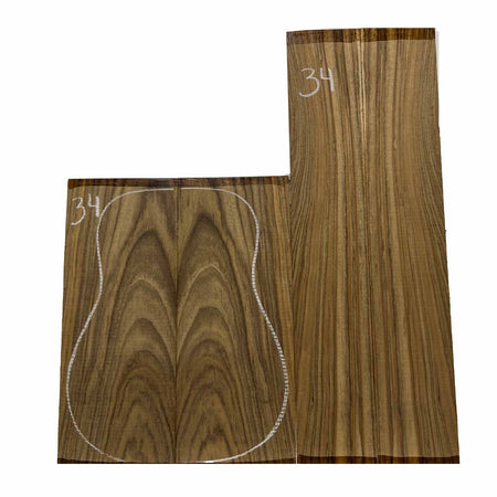 Ovangkol Classical Guitar Back & Side Set #34 - Exotic Wood Zone - Buy online Across USA 