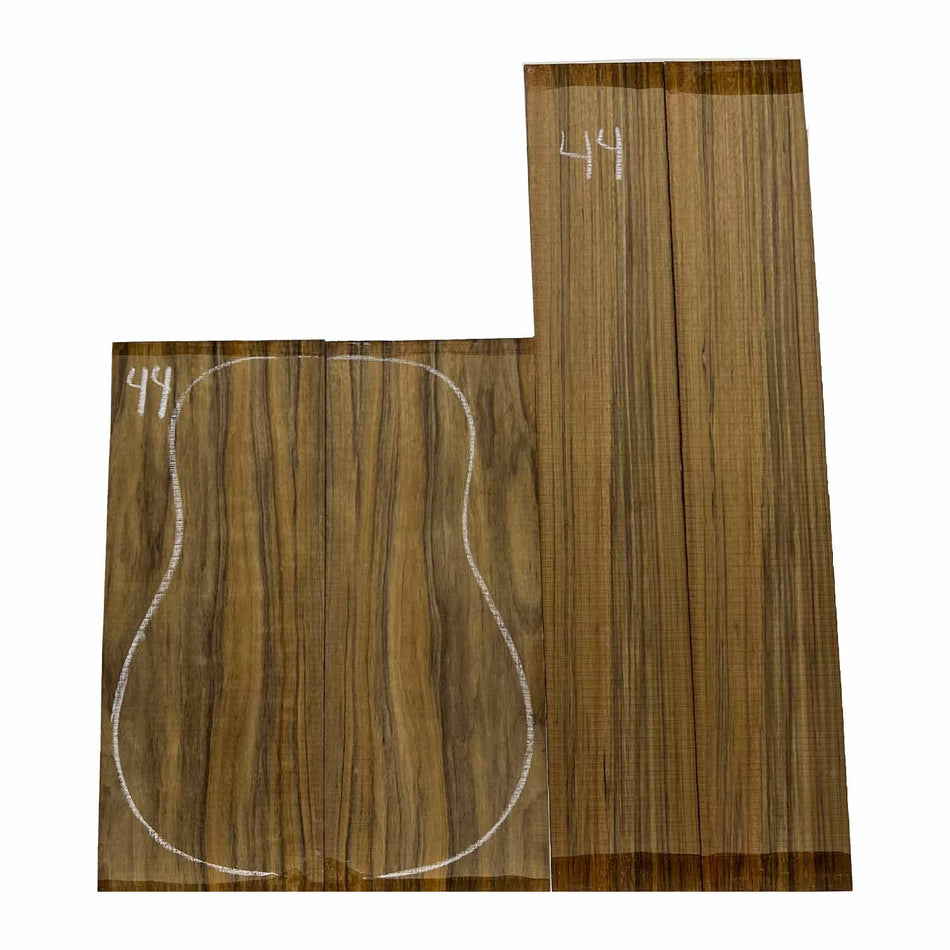 Ovangkol Classical Guitar Back & Side Set #44 - Exotic Wood Zone - Buy online Across USA 