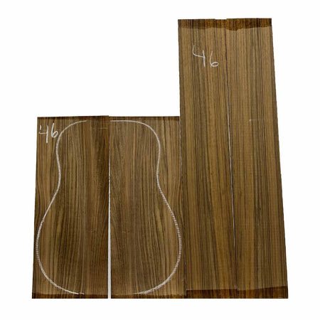 Ovangkol Classical Guitar Back & Side Set #46 - Exotic Wood Zone - Buy online Across USA 