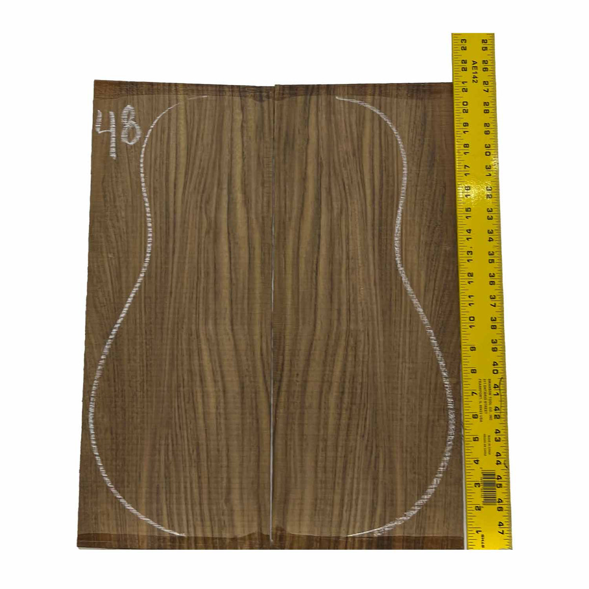 Ovangkol Classical Guitar Back & Side Set #48 - Exotic Wood Zone - Buy online Across USA 